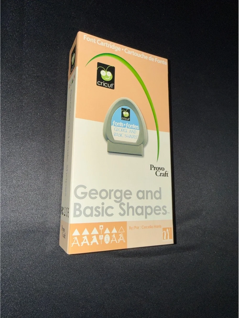Cricut Font Cartridge George and Basic Shapes